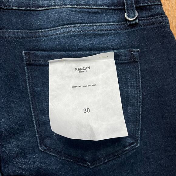 NWT Kancan Premier Dark Wash Denim Jeans Skinny Stretch Women's Size 30 - Picture 8 of 9